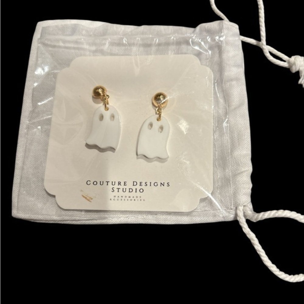 Couture Designs Ghost Earrings